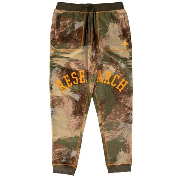 LRG Brushed Camo Sweatpant in Desert Camo - NWT